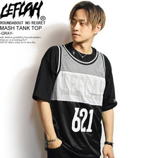 LEFLAH MESH TANK TOP -GRAY-画像