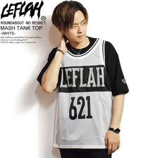 LEFLAH MESH TANK TOP -WHITE-画像