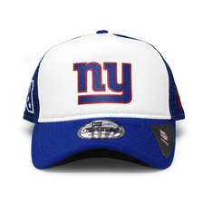 NEW ERA NEW YORK GIANTS MESH 9FORTY MESH CAP WHITExROYAL FFNE2774695画像
