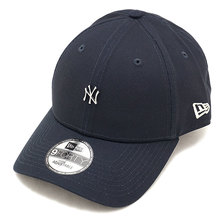 NEW ERA 9FORTY メタルミニロゴ ニューヨーク・ヤンキース ネイビー シルバーロゴ 11557284画像