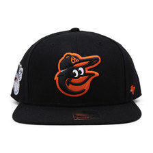 '47 Brand BALTIMORE ORIOLES SNAPBACK BLACK NR-B-SRS03WBP-BK画像