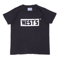 RHC Ron Herman &times; WESTOVERALLS BOX LOGO T-SHIRT BLACK画像