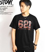 LEFLAH 621 LOGO S/S TEE -BLACK-画像