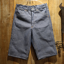 TOYS McCOY McHILL OVERALLS CLOTHING CROPPED PAINTER TROUSERS HERRINGBONE DENIM TMP1705画像