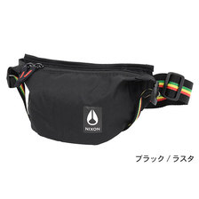 nixon Trestles Hip Bag Black/Rasta NC28511114画像