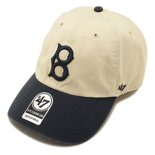 '47 Brand MLB Dodgers Cooperstown '47 CLEAN UP NATURAL RGWTT12GWS画像