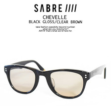 SABRE CHEVELLE -BLACK GLOSS/CLEAR BROWN- SS8-501B-CBR画像
