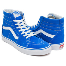VANS SK8-HI (SUEDE / CANVAS) IMPERIAL BLUE / TRUE WHITE VN0A38GEMWG画像