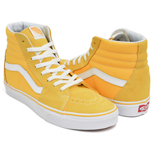 VANS SK8-HI (SUEDE / CANVAS) SPECTRA YELLOW / TRUE WHITE VN0A38GEMWH画像