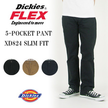 Dickies FLEX 5-POCKET PANT SLIM FIT DX824画像