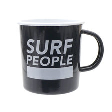 WTW SURF PEOPLE ENAMEL MUG BLACK画像