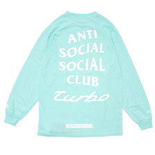 NEIGHBORHOOD x Anti Social Social Club ASSC.TURBO/C-TEE.LS LIGHT BLUE画像