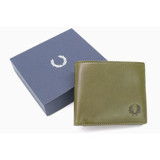 FRED PERRY Laurel Leaf Dyed Leather Billfold Wallet JAPAN LIMITED F19852画像