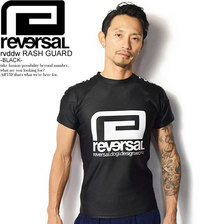 reversal rvddw RASH GUARD -BLACK- RVBS018画像