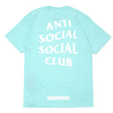 NEIGHBORHOOD × Anti Social Social Club ASSC.TURBO/C-TEE.SS LIGHT BLUE画像