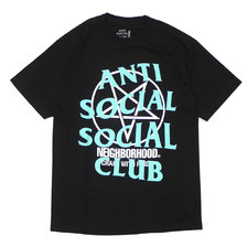 NEIGHBORHOOD x Anti Social Social Club ASSC.F&F/C-TEE.SS BLACK 181GEASN-STM02S画像