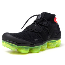 NIKE AIR VAPORMAX FLYKNIT UTILITY "LIMITED EDITION for RUNNING FLYKNIT" BLK/N.PNK/WHT/N.YEL AH6834-007画像