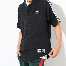 adidas Jersey Baseball Collar S/S Shirt Originals DH6641画像