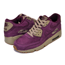 NIKE AIR MAX 90 WINTER PRM GS bordeaux/bordeaux-bamboo 943747-600画像