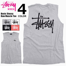 STUSSY WOMEN Basic Stussy Raw Muscle Tee 2941368画像