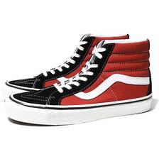 VANS SK8-HI 38 DX ANAHEIM FACTORY OG BLACK/OG RED VN0A38GFUBS画像