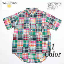 SUNNY SPORTS CHECK REG S/S SHIRTS SN16S010画像