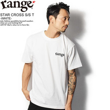 range Star Cross s/s T -WHITE- RG18SM-SS02W画像