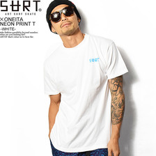 SURT &times; ONEITA NEON PRINT T -WHITE- 022-ON-SURT2W画像