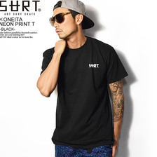 SURT &times; ONEITA NEON PRINT T -BLACK- 022-ON-SURT2B画像