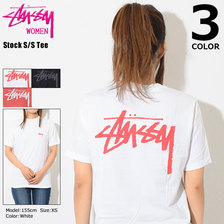 STUSSY WOMEN Stock S/S Tee 2902948画像