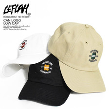 LEFLAH CAN LOGO LOW CAP画像