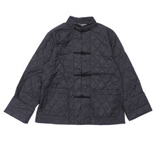 COMME des GARCONS &times; D&DEPARTMENT Quilting China Jacket BLACK画像