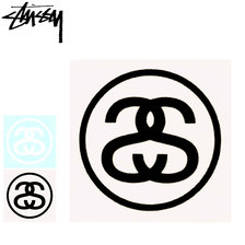 STUSSY Small SS Link Sticker 137370画像
