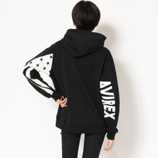 AVIREX IMPACT SLEEVES SWEAT PARKA 6283125画像