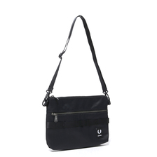 FRED PERRY SACOCHE BAG BLACK F9538画像