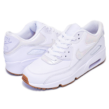 NIKE AIR MAX 90 LTR SE GG white/white-prism pink 897987-101画像