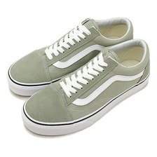 VANS OLD SKOOL DESERT SAGE/TRUE WHITE VN0A38G1U62画像