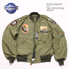 Buzz Rickson's L-2 PATCH "4th FTR.INTCP.SQ." BR14187画像