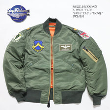 Buzz Rickson's L-2B H-TYPE PATCH "433rd TAC. FTR.SQ." BR14181画像