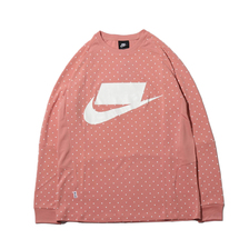 NIKE AS M NSW TOP LS KNT RUST PINK/RUST PINK/WHITE 930326-685画像