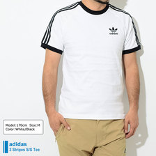 adidas Originals 3 Stripes S/S Tee CW1203/DV1565画像