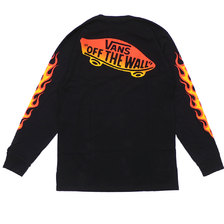 WTAPS &times; VANS VAULT DESIGN LS TEE : FLAME ORANGE 181BWVND-CSM03S画像