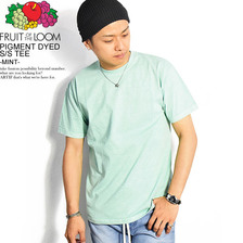 Fruit of the Loom PIGMENT DYED S/S TEE -MINT- 022-513PGM画像