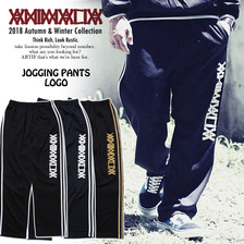 ANIMALIA Jogging Pants-LOGO AN18A-PT04画像