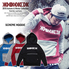 ANIMALIA Scheme Hoodie AN18A-SW03画像