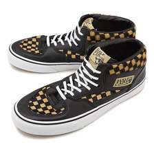 VANS CALF HAIR HALF CAB CHECKERBOARD/TRUE WHITE VN0A348EU76画像