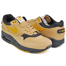 NIKE AIR MAX 1 PREMIUM ELEMENTAL GOLD / MINERAL YELLOW - BLACK 875844-700画像