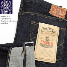 ONI DENIM Tight Tapered 15oz Stretch Denim ONI-176S画像