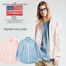 TOYPLANE PIGMENT DYE SHIRT TP18-FSH02画像