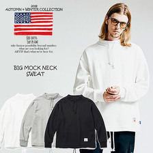 TOYPLANE BIG MOCK NECK SWEAT TP18-FSW05画像